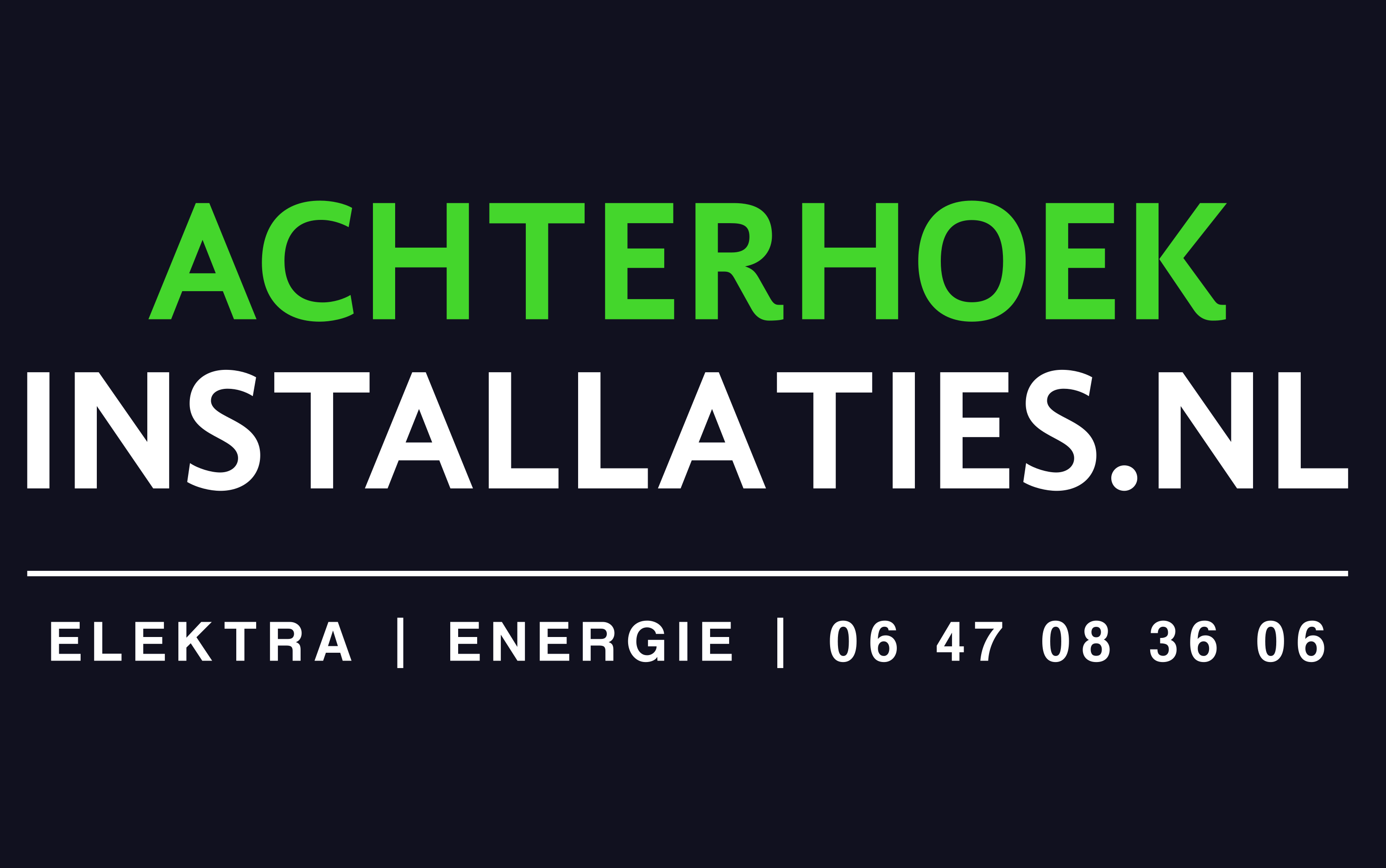 Achterhoek Installaties